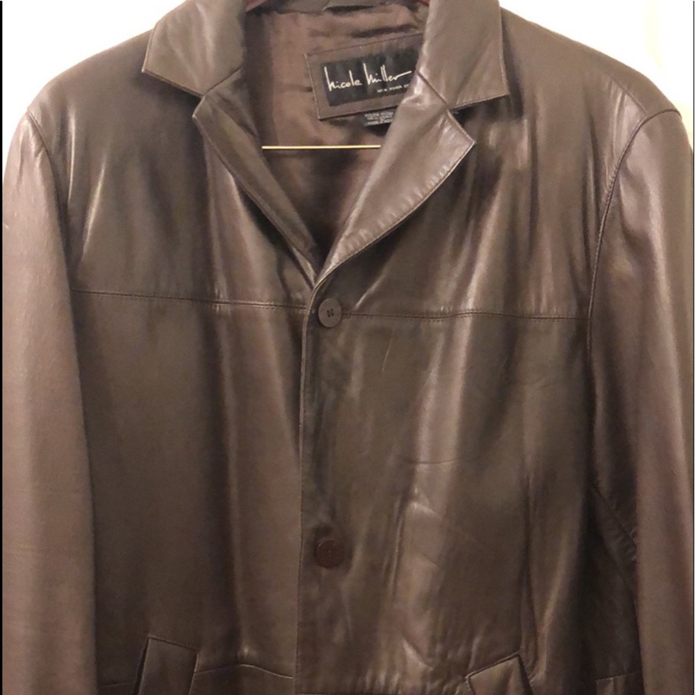 Leather men’s jacket
